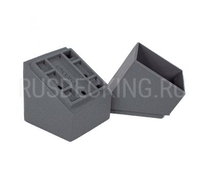 Крепление балясины наклонное из алюминия от производителя RusDecking по цене 364 р Крепление балясины наклонное из алюминия от производителя RusDecking по цене 364 р