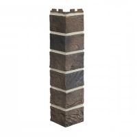 Угол наружный к Фасадным Панелям VOX Solid Brick Regular Йорк (Коричневый)