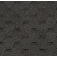 Гибкая черепица Шестигранник Серый Гибкая черепица Шестигранник Серый