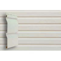 Виниловый сайдинг классик, Корабельный брус 3,66 м - Белый Виниловый сайдинг классик, Корабельный брус 3,66 м - Белый